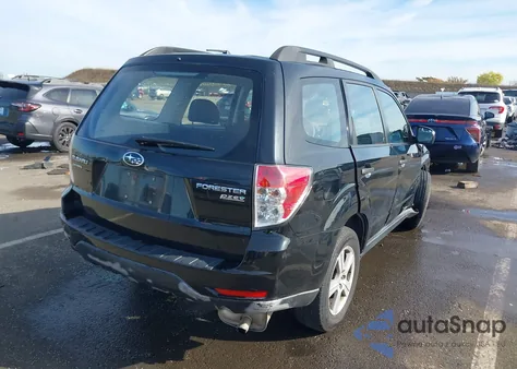 2010 Subaru Forester 2.5X from USA, damaged, VIN JF2SH6BC8AH776666